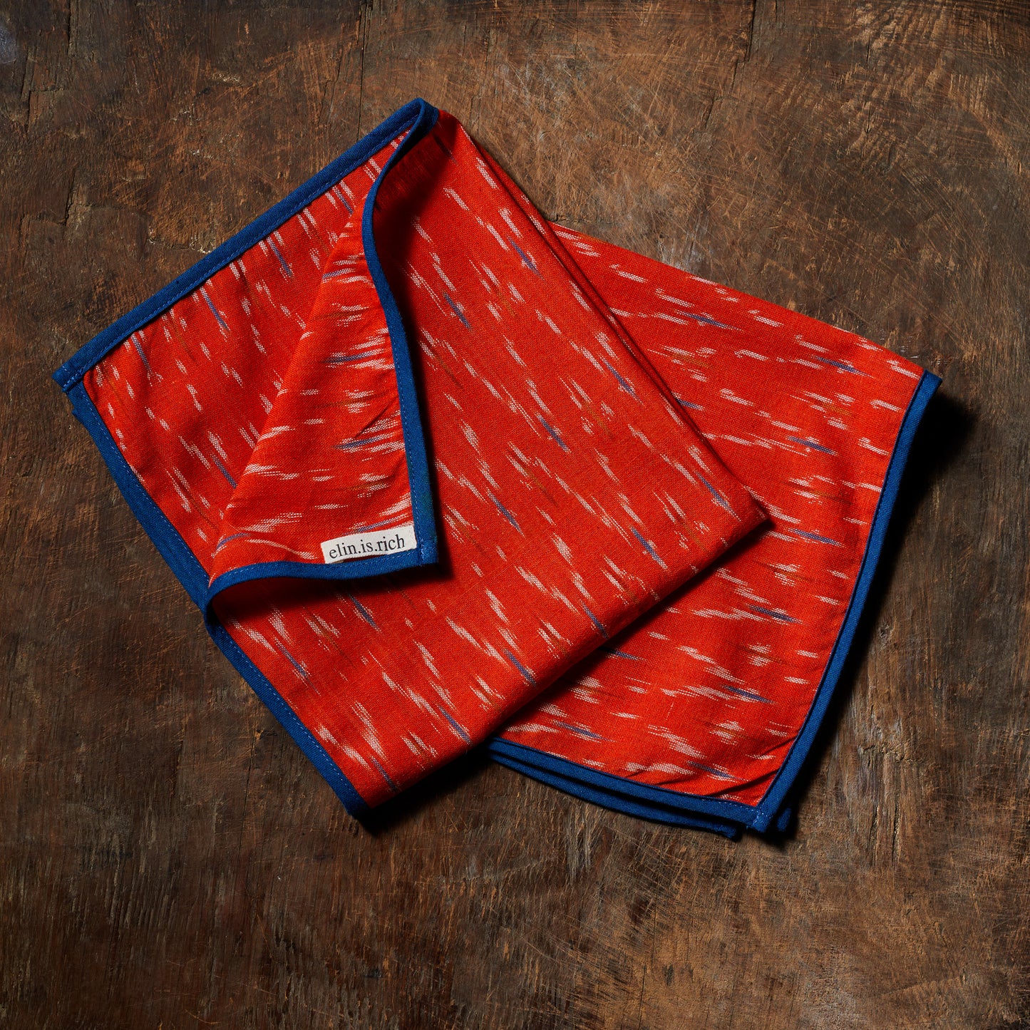 IKAT ORANGE Napkins (2'li set)