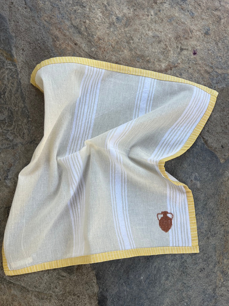 AEGEAN Vintage Linen Napkins | Set of 2
