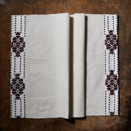 SAKİN Vintage Linen Placemats | Set of 2