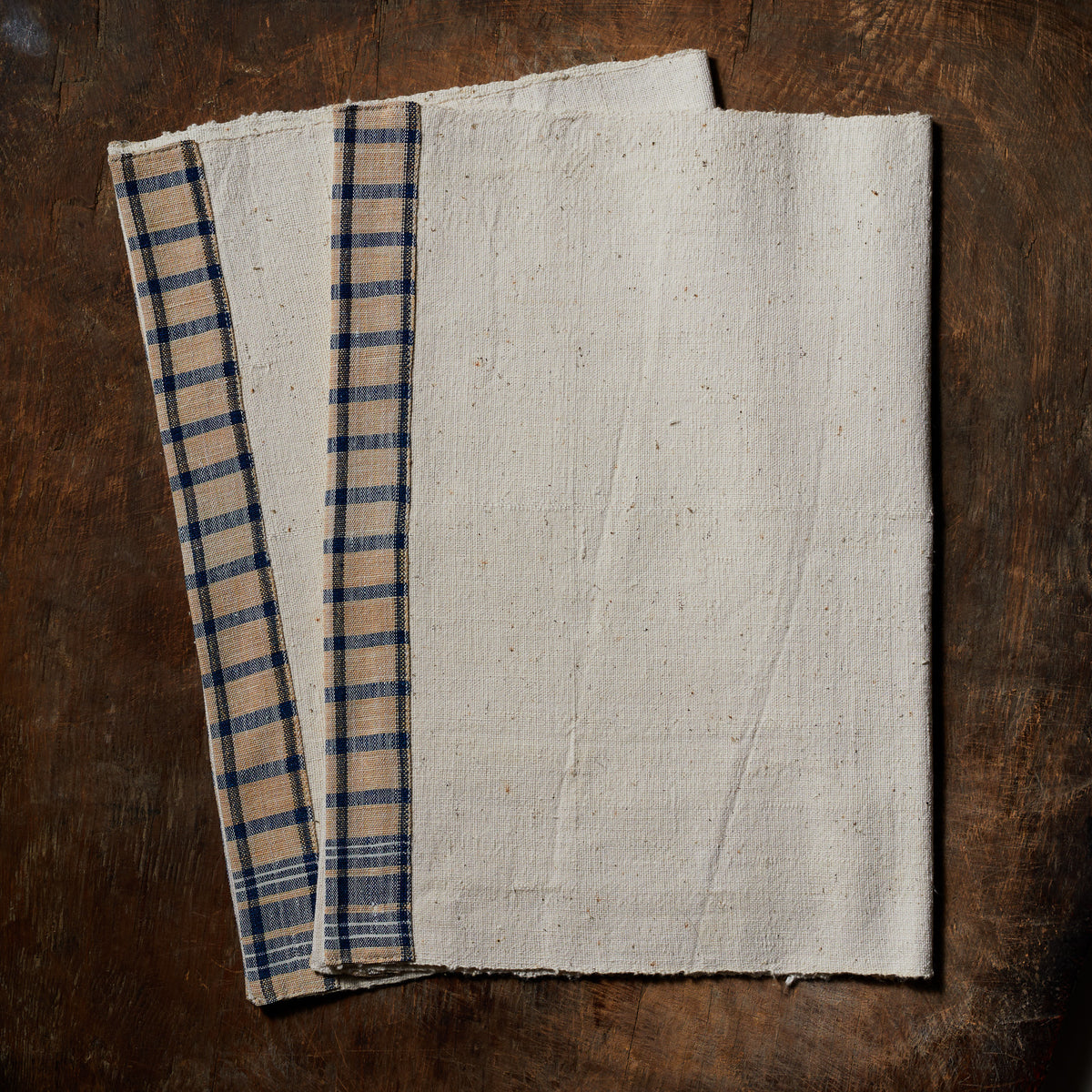 NEHIR Vintage Linen Placemats | Set of 2